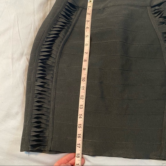 Misguided black bandage mini skirt, Size 10 💖 - Picture 6 of 8